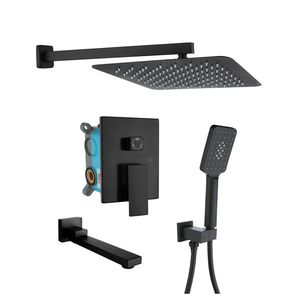 Rainlex Complete Shower System with Roughin Valve & Reviews Wayfair